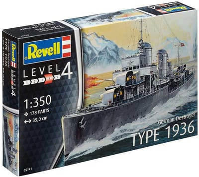 German Destroyer Type 1936