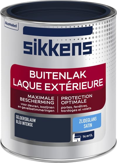 Sikkens - Sikkens Buitenlak - Zijdeglans - Geldersblauw - 0.75L