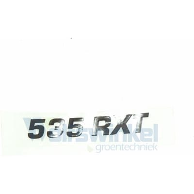 Husqvarna 535rxt cilinderkap sticker