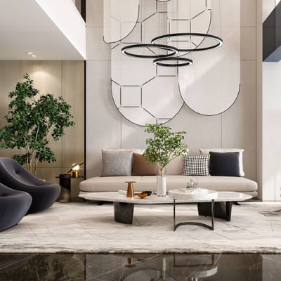 Eko-Light LED hanglamp Galaxia, kunststof, zwart, 3-lamps, 85 W