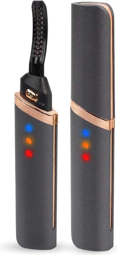 Wimperkruller Kussentje - Elektrische Wimperkruller - USB Oplaadbaar - Drie Temperatuurinstellingen - Voor Alle Wimpertypes - Voor Dames