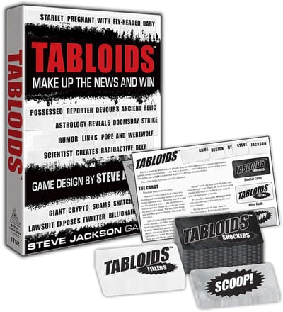 Tabloids - Partyspel - Kaartspel - Engelstalig - Steve Jackson Game