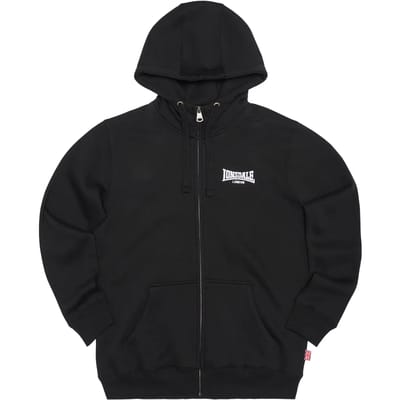 Lonsdale Burrard Sweatshirt Met Rits Zwart S Man