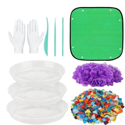 Doe-het-zelf Stapsteen Set - Tuinpad Mal Sierstenen Kit - Tuin Decoratie Maken - Inclusief Stempels en Gereedschap