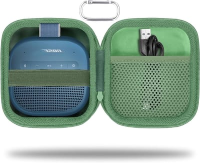Draagbare Hard Case voor Bose SoundLink Micro (2e Gen) Bluetooth Speaker - Bescherming, Reisoplossing, Outdoor Accessoire