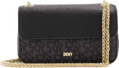 DKNY Schoudertas Avondtas Minnie Shoulder Bag BK Logo - BK Zwart