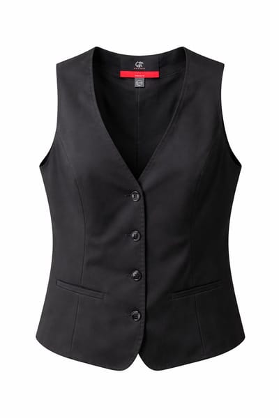 Greiff Dames Gilet Zwart – Elegante Weste voor Feestelijke & Formele Gelegenheden – Maat 58