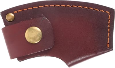 Leren Bijlbeschermer voor Camping en Outdoor - Draagbare en Duurzame Sheath voor Hikers en Houthakkers, Lichtgewicht en Robuust
