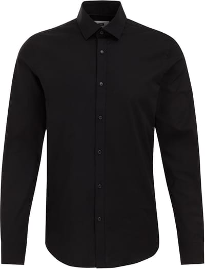 WE Fashion Heren Anti-odour slim fit overhemd met stretch