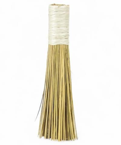 Premium Traditionele Bamboe Wokborstel 30 cm – Hittebestendige Reinigingsborstel voor Wok & Gietijzeren Pannen – 100% Natuurlijk & Krasvrij