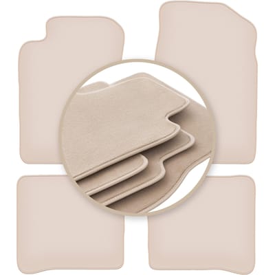 PREMIUM beige matten voor: Toyota Carina E sedan 1992-1998