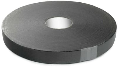 Nagelafdichtband - Scheidingswandband Nietband - Dakafdichting - Eenzijdig Zelfklevend - 40 mm x 3 mm 7 Rollen - Zwart