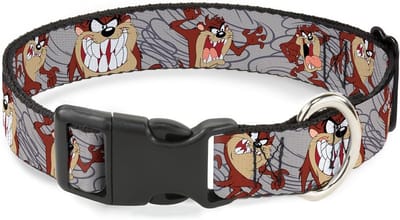 Halsband met Clip voor Huisdieren - Grijs Swirl Design