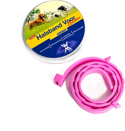 TeekShield Halsband - Hond/Puppy - Roze - Comfortabele Siliconen Halsband in Verstelbaar Design