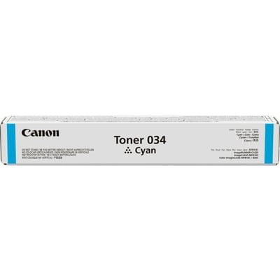 Canon 034 toner cartridge cyaan (origineel)