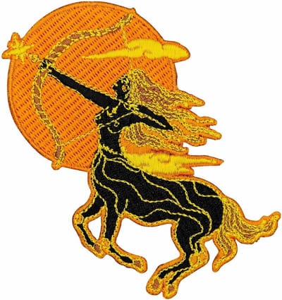 Patched badge geborduurd 8 x 8,8 cm - sterk hechtend - eenvoudig aan te brengen - blijft goed zitten - ShopVlot