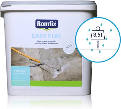 Romfix Voegmortel Easy Fijn (3mm) - Neutraal