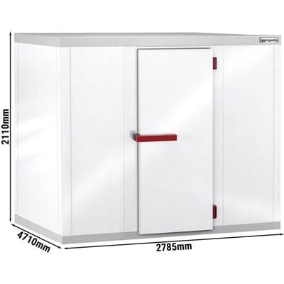GGM Gastro Kühlzelle - 2780x4710mm - 23,29m³ Wit