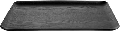 ASA Selection wood houten dienblad rechthoekig, dienblad, serveerblad, wilgenhout, zwart, 36 x 28 cm, 53712970