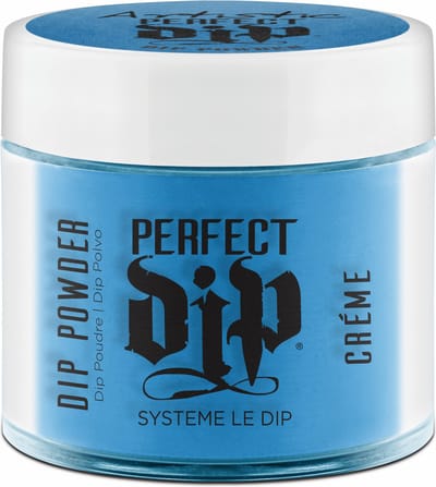 Artistic Nail Design Perfect Dip Poeder ' Tropic Like It's Hot ' ( Aqua Blauw Crème )
