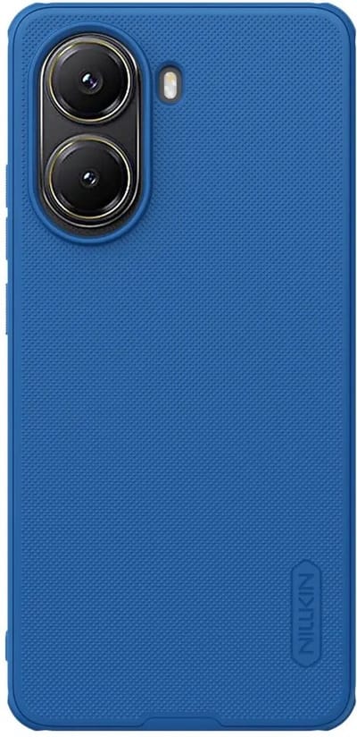 Nillkin Super Frosted Shield Hoesje Geschikt voor Xiaomi Poco X7 Pro | Back Cover | Blauw