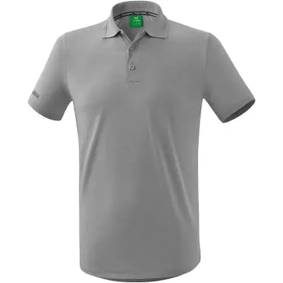 Erima Functionele Polo Heren - Grey Melange | Maat: S