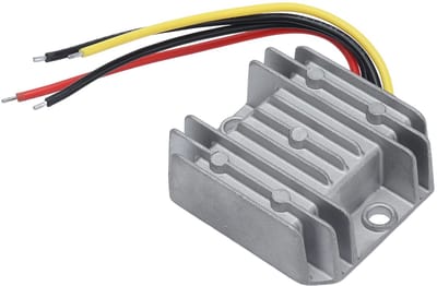 aladdien - DC 24V naar DC 19V Converter - Waterdicht en Compact - Energiezuinig - 190W DC Converter - Geschikt voor Auto's