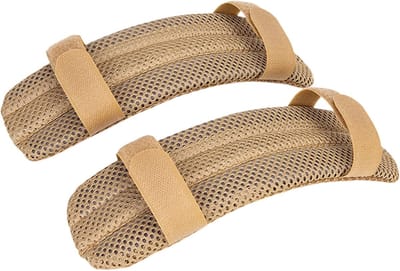 Schouderkussen Tasriem - Schouderband Kussen - Comfortabel Dragen - Ademende Mesh - 22 x 5 cm - Zwart