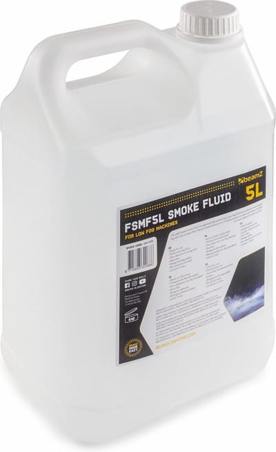 Rookvloeistof - BeamZ rookmachine vloeistof voor low fog rookmachines - 5L