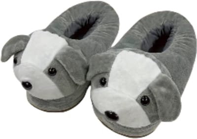 Grappige pantoffels | Schattige honden sloffen | One size fits all maat 32 t/m 38 voor Kinderen, Dames en Heren | Pantoffel dierensloffen | Pluche dierenpantoffels | zachte binnenschoenen | Sloffen en Pantoffels maat 30, 31, 32, 33, 34, 35, 36, 37,38