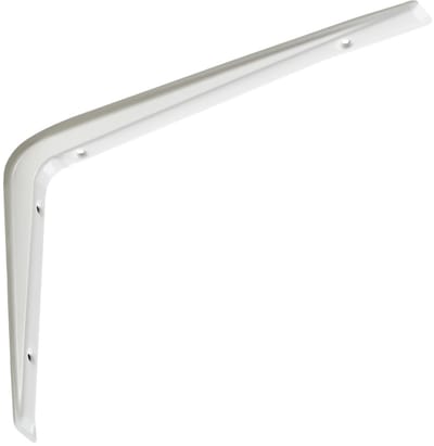 SOTECH Plankdrager RK15 wit 272 x 193 mm Plankdrager Wandbeugel Plankdrager Beugel Hoekplankdrager