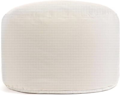 Zitzak Poef - Voetenbankje - Ontspannen Zitten - Vlekbestendig - 51 cm - Beige