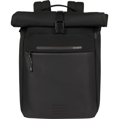 Samsonite rugzak - Moderny rolltop backpack 15.6 inch 25.5 l - black