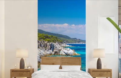 Behang - Fotobehang Zee - Zomer - Tropisch - Breedte 120 cm x hoogte 240 cm