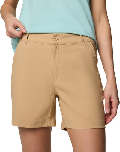 Columbia Leslie Falls Short II, Vrouwen, Beige, Shorts, maat: 38