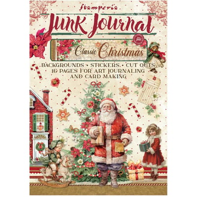 Stamperia Junk Journal Book "Classic Christmas"