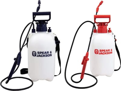 Druksproeiers Dubbel Pak - Hogedruk Sproeiers - Planten Water Geven - Twee Kleurgecodeerde Sproeiers - 5 Liter Capaciteit