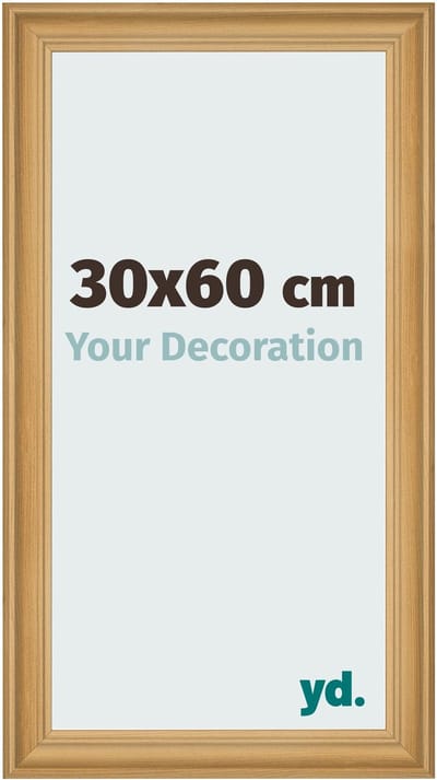 Your Decoration - Fotolijst 30x60 cm - MDF - Dennen Houtnerf - Lazio