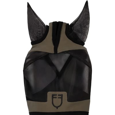 Anti-vliegenmasker voor paarden Equestro Logoed