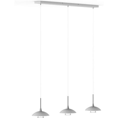 Hanglamp Tallerken 2654ZW Zwart - Modern, Hoogte Verstelbaar, Materiaal: Glas en Metaal, Binnen, Steinhauer