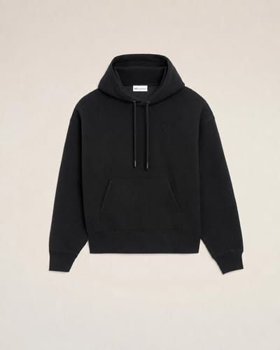 Ami Paris - Hoodie - Zwart - XL