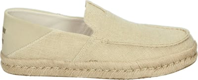 toms shoes - ALONSO LOAFER ROPE - Instappers - Kleur: Wit/beige - Maat: 43.5