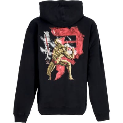 Armored Dirty P Hoodie X Attack On Titan zwarte herenhoodie