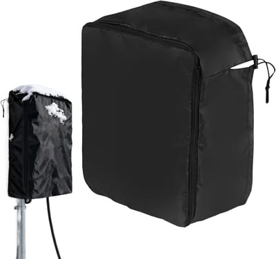 Beschermhoes Laadpaal - Oplaadstation Kap - Buiten Gebruik - Waterdicht Stofbestendig - 45x35x25cm - Zwart