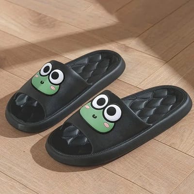 Sara Shop - Slippers - Zwmbad Slipper - zwembad slippers heren - zwembad slippers dames - douche slippers - Zwart - Maat 40-41
