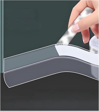 Tochtstrip Glasdeur - Raamafdichting Siliconen - Waterdicht Maken - Zelfklevend - 300 cm - Transparant