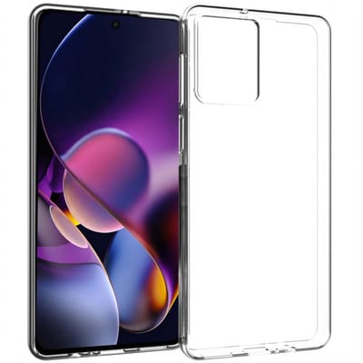 Accezz Hoesje - Geschikt voor Motorola Moto G54 - Clear Backcover - Transparant