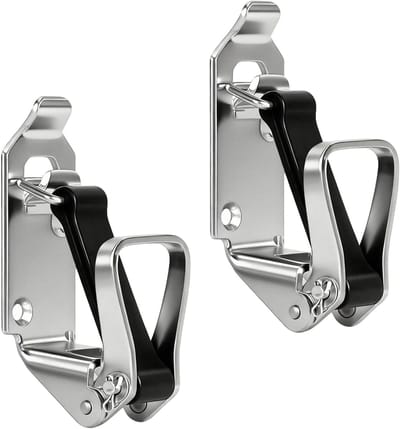 Set van 2 Roestbescherming voor Dakkoffer - Metalen Schep Houder voor Auto, Trailer en Boot met Rubber Spanning Lock