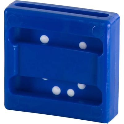 Genummerde markeerkraag om op de armband te schuiven Kerbl N°9 (x10)