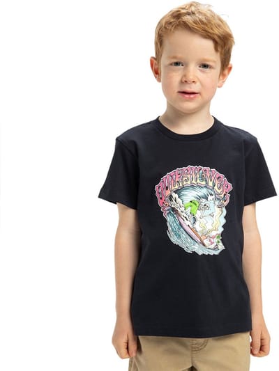 Quiksilver Times Up T-shirt Met Korte Mouwen Blauw 24 Months Jongen
